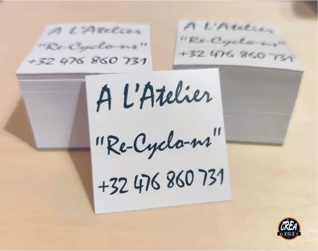 Pack 250 stickers personnalisés 50x50mm