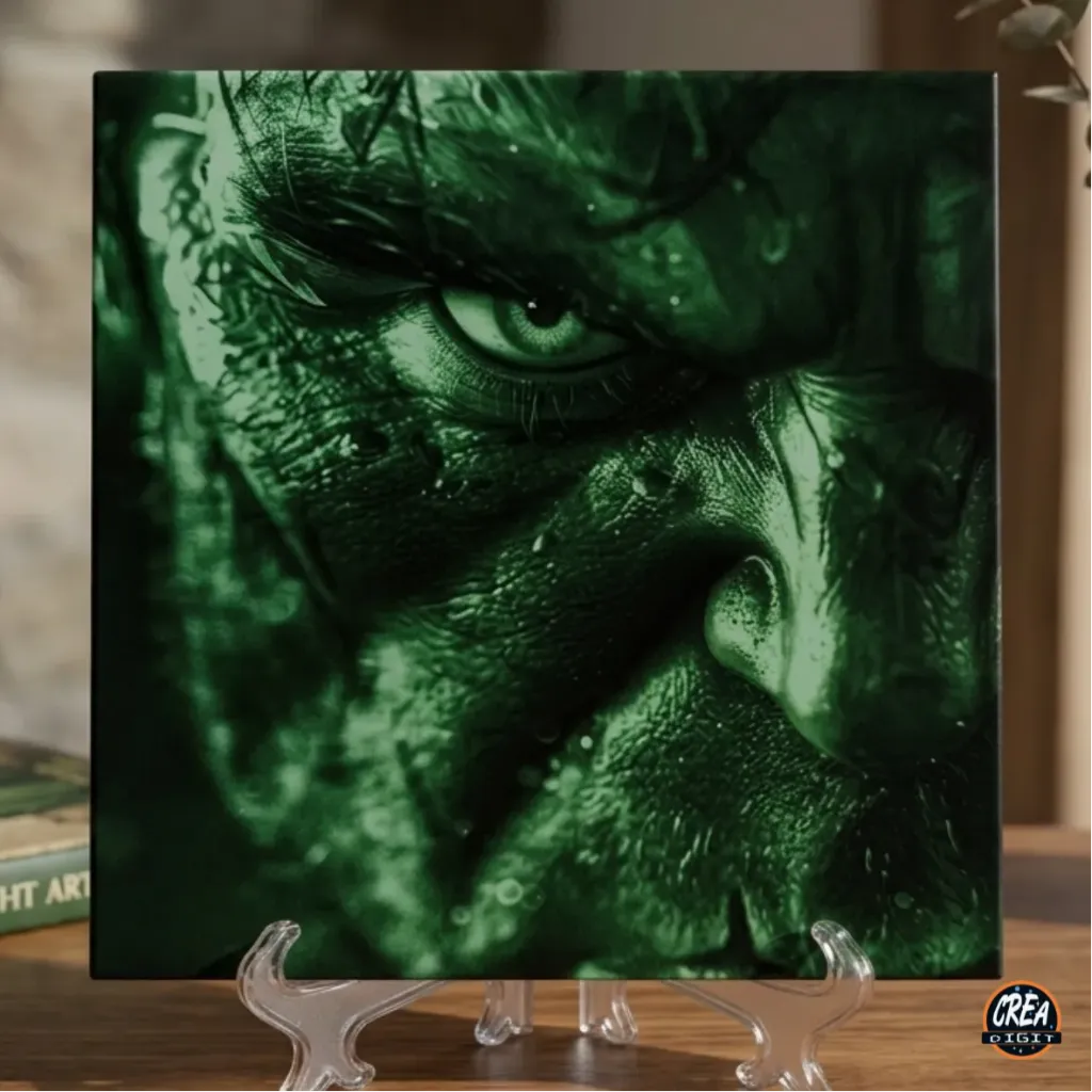 Carrelage "Hulk" 20x20cm