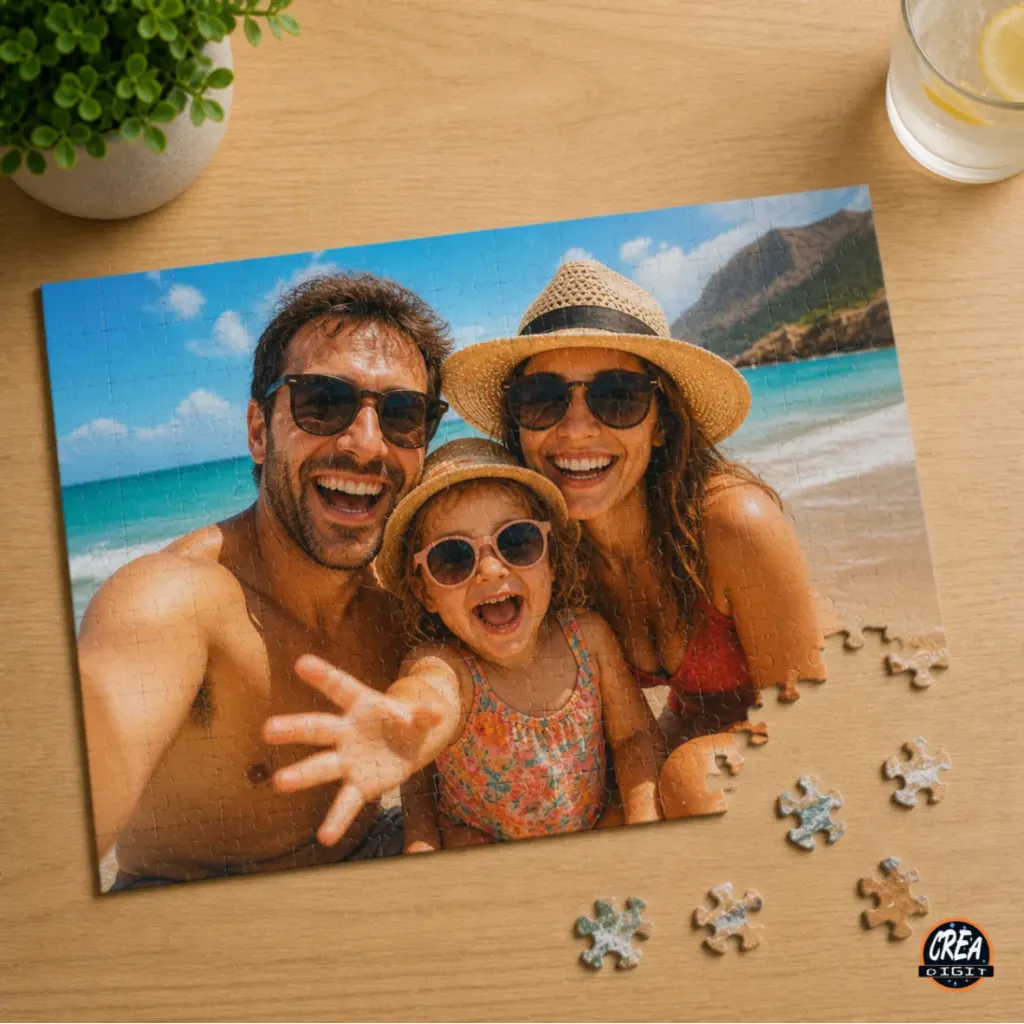[CD-PZ02] Puzzle format A4 (29x20cm) - 120pcs