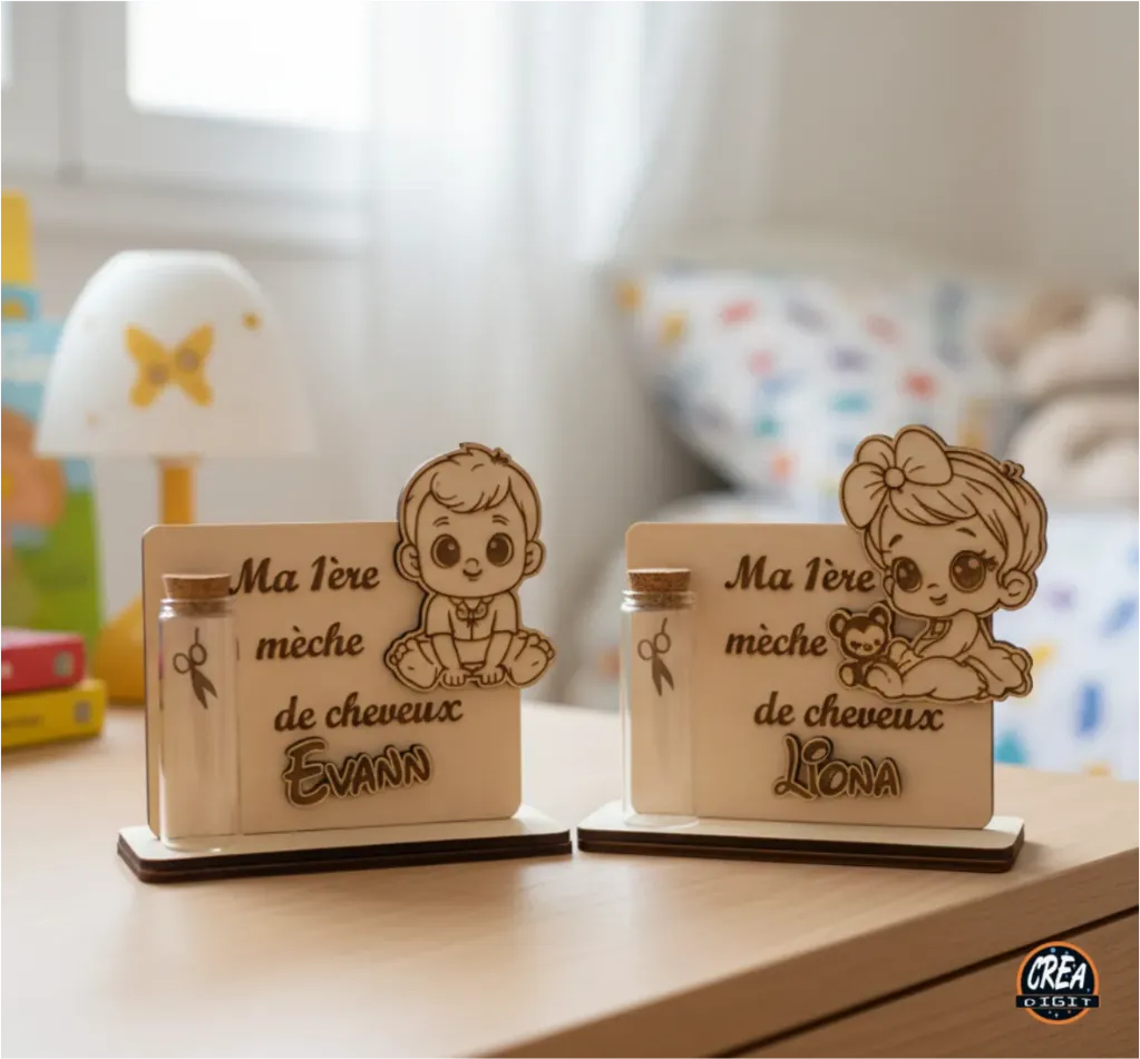 [CD-EN02] 1ère mèche de cheveux personnalisé